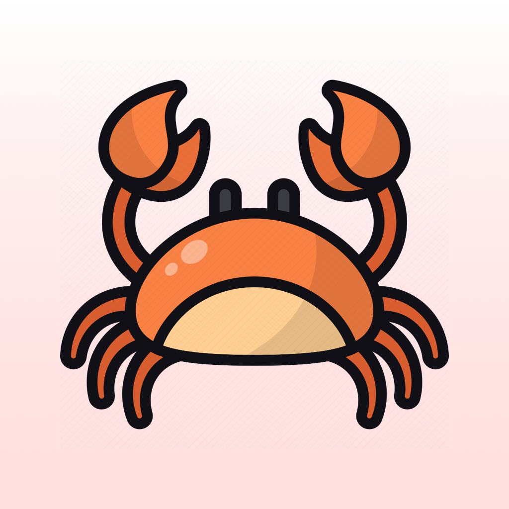蟹蟹个人管理 App Icon